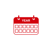 Mai puțin de o dată pe an