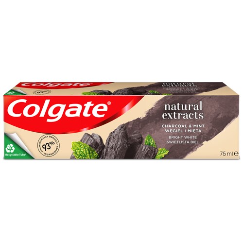 Colgate® Natural Extracts Charcoal + White